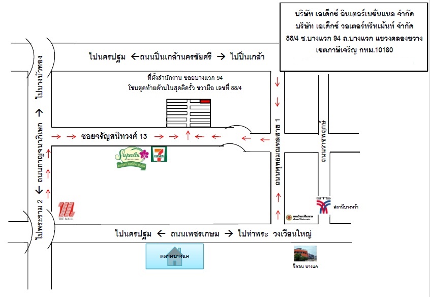 แผนที่ Adexinter.com